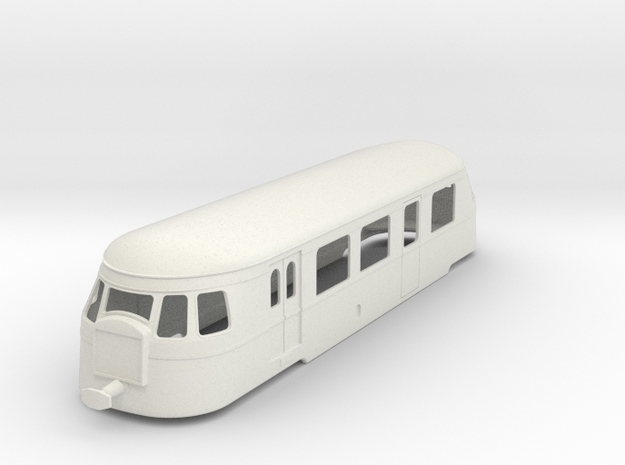 bl32-billard-a80d-ext-radiator-railcar in White Natural Versatile Plastic