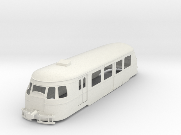bl22-5-billard-a80d-corse-railcar in White Natural Versatile Plastic
