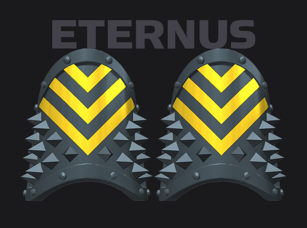 Iron heads: Eternus Shin Set 3 in Tan Fine Detail Plastic