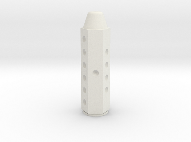 Bullet Dice - Quickdraw (Single) in White Natural Versatile Plastic