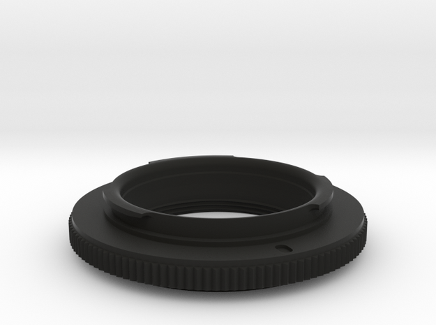 Meopta Opema lens mount adapter for SONY-E in Black Natural Versatile Plastic