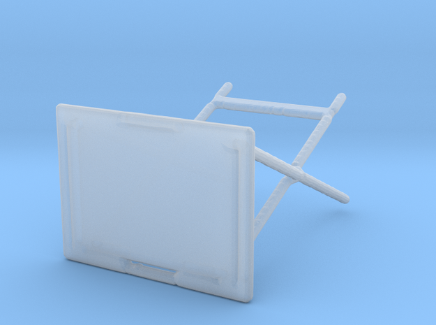 folding table setup in Smooth Fine Detail Plastic