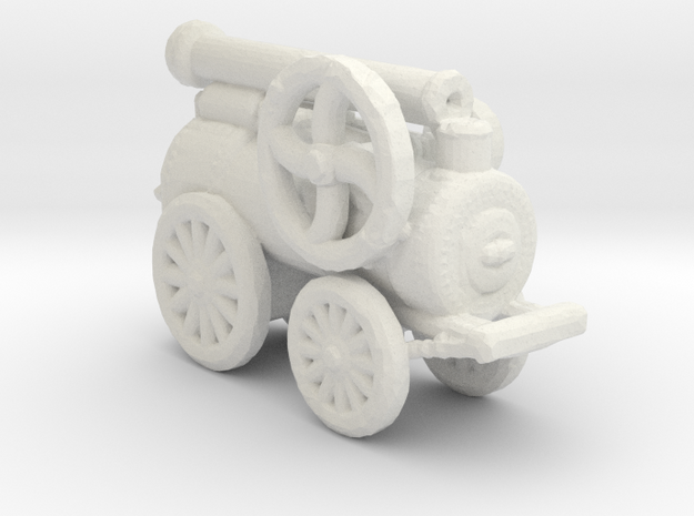 1800 Donkey Engine white only in White Natural Versatile Plastic