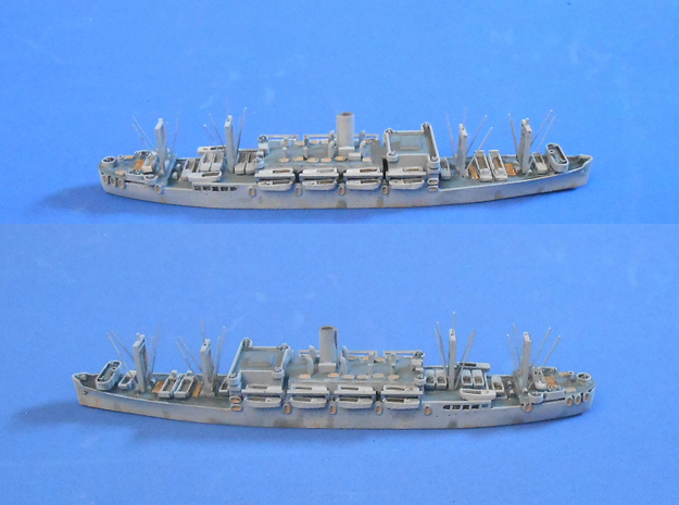 Harris Class (WW2) in Tan Fine Detail Plastic: 1:1250