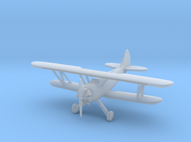 Waco UPF7 Biplane - Zscale in Smoothest Fine Detail Plastic