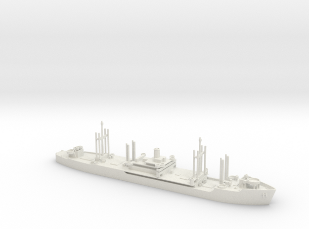 1/700 Scale VC 2-5 Victory Ship in White Natural Versatile Plastic
