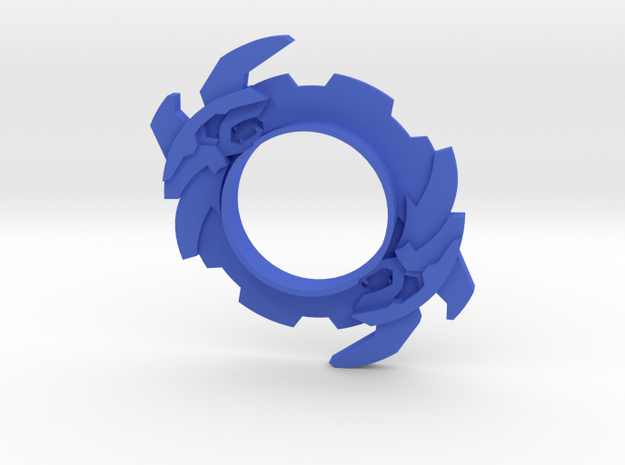 Beyblade Amphilyon | Anime Sub-Attack Ring in Blue Processed Versatile Plastic