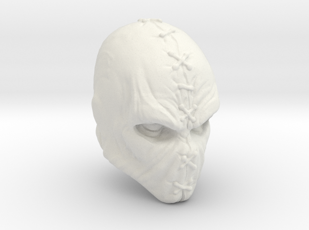 Executioner full mask (Motu Origins) updated in White Natural Versatile Plastic