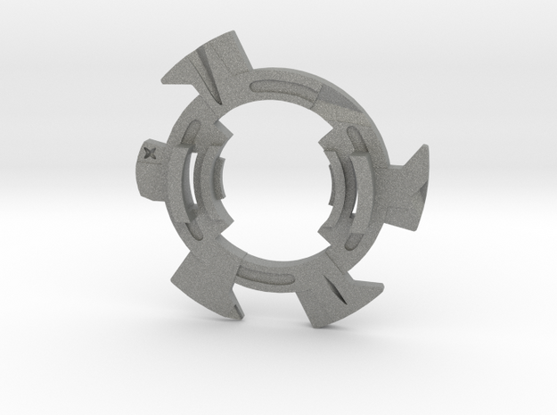 Beyblade Scrap Cutter | Anime Attack Ring in Gray PA12