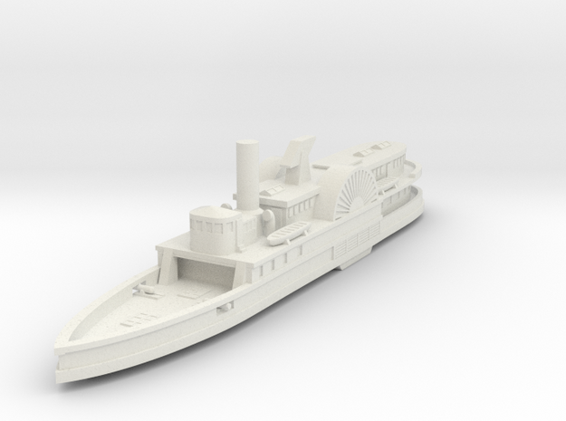 1/700 USS Philidelphia in White Natural Versatile Plastic