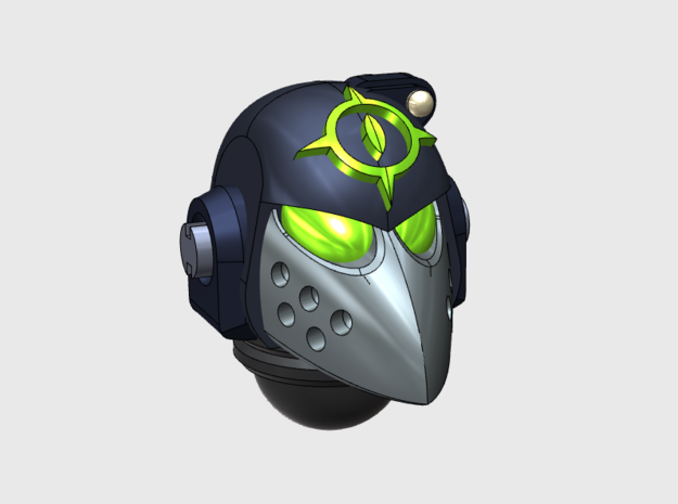 10x Evil Eyes - G:6 Crow Helmets in Tan Fine Detail Plastic