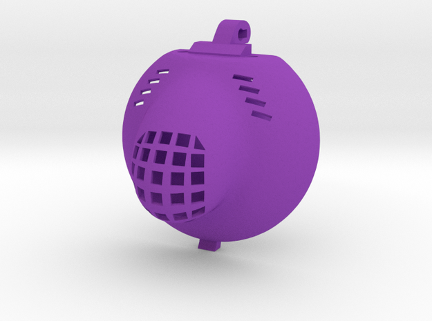 P12 Calaboose aka Prison (FRONT ONLY) in Purple Processed Versatile Plastic