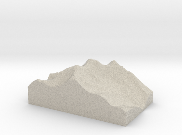 Model of Dom in Natural Sandstone
