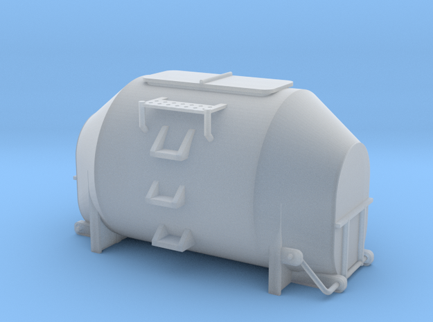Efkr Dry Bulk Container - HOscale in Tan Fine Detail Plastic