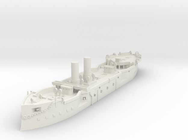 1/700 HMS Superb (1875) in White Natural Versatile Plastic