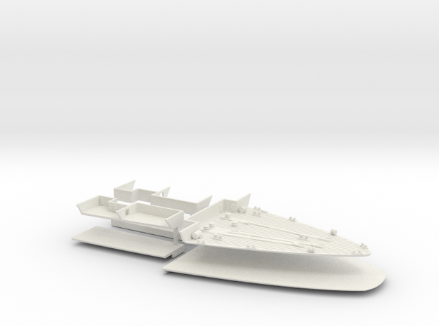 1/400 HMS Victorious Foredeck (1964) in White Natural Versatile Plastic