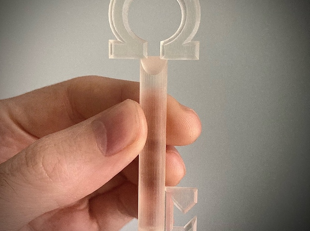 Omega Key in Tan Fine Detail Plastic