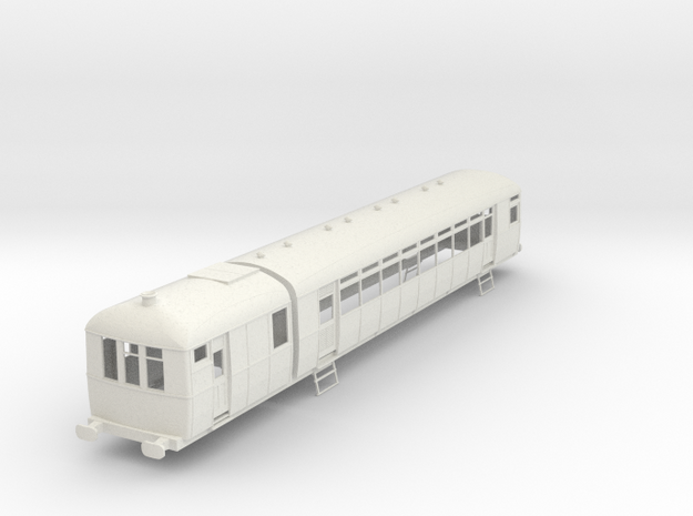 o-43-lner-sentinel-d89-railcar in White Natural Versatile Plastic