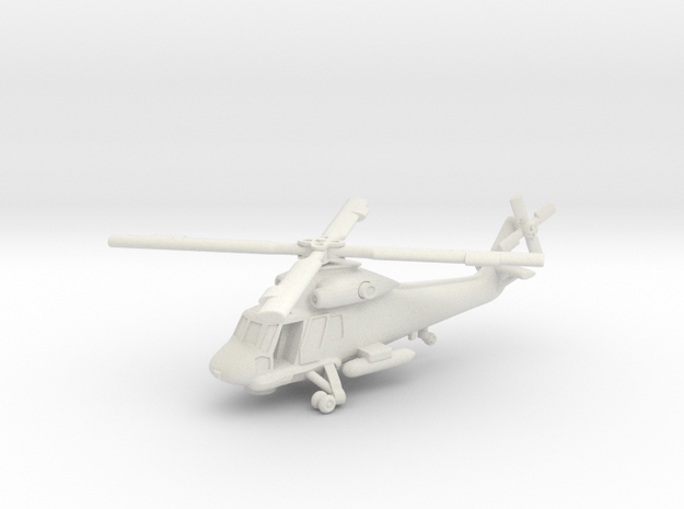 Kaman UH2 Seasprite (with landing gear) 1/96 in White Natural Versatile Plastic