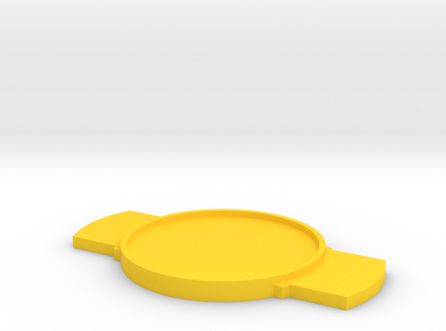 Bit Chip in Yellow Processed Versatile Plastic