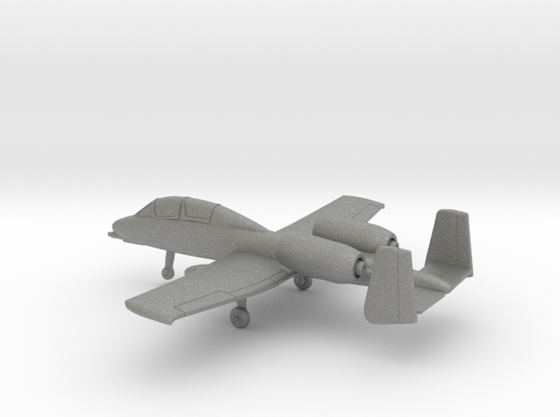 Fairchild Republic A-10B Thunderbolt II in Gray PA12: 1:200