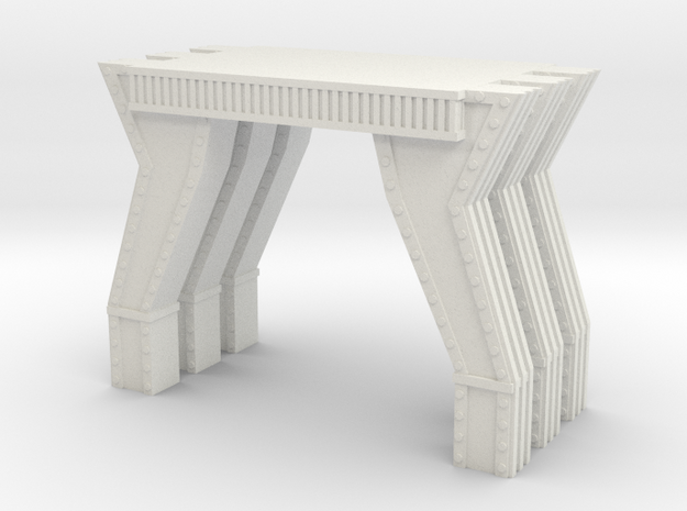 Lost in Space - Colonist Arch - 1.35 in White Natural Versatile Plastic