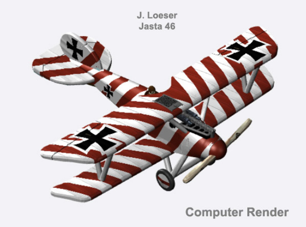 Josef Loeser Albatros D.III (full color)