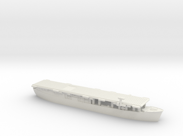USS Long Island (CVE1) 1/1800 in White Natural Versatile Plastic