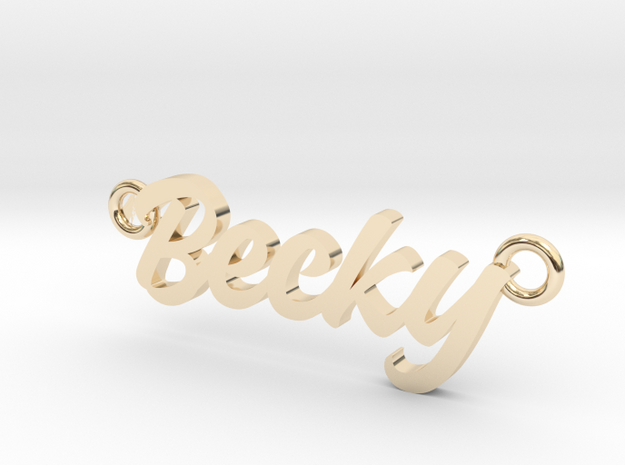 Becky Pendant in 14K Yellow Gold