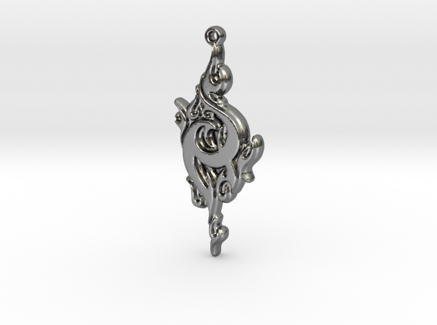 HOMRA Emblem (pendant) in Polished Silver