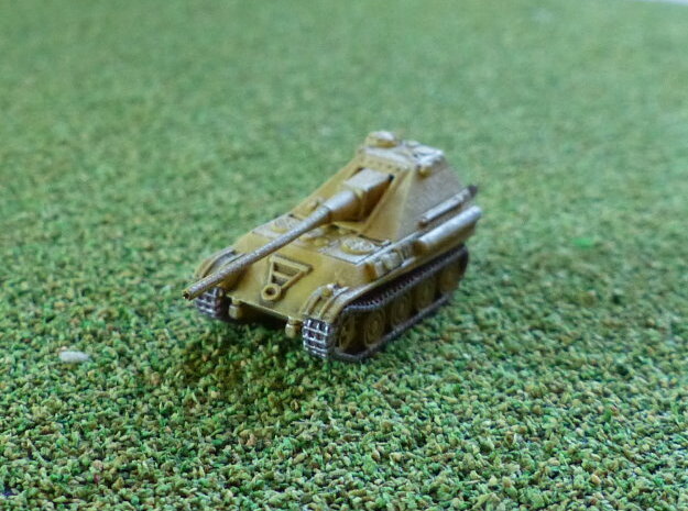 German Jagdpanther II Project 1/220 Z-Scale in Tan Fine Detail Plastic