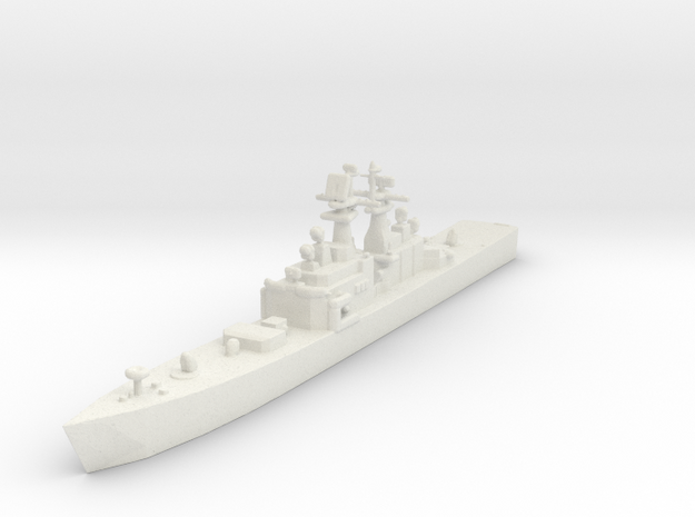 USS California CGN-36 in White Natural Versatile Plastic: 1:2400