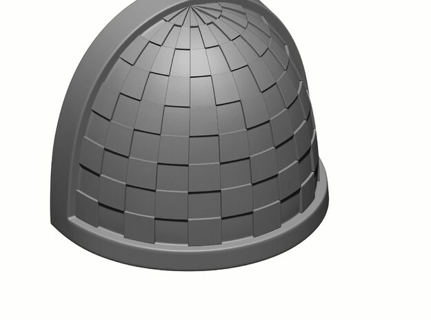 10x Gen:4 Checkered - Space Marine Shoulder Pads in Tan Fine Detail Plastic