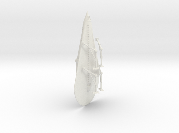 R-Rocket "Venus"  Large in White Natural Versatile Plastic