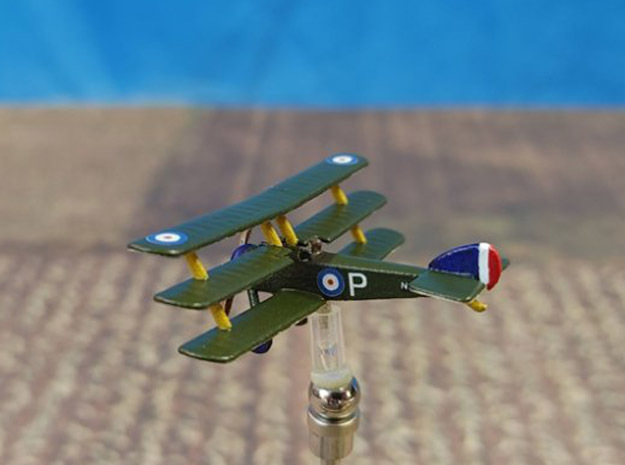 Sopwith Triplane (late, various scales) in White Natural Versatile Plastic: 1:144