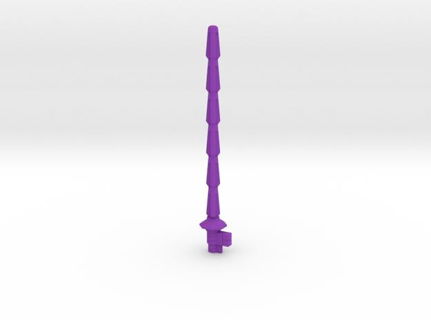 Transformers Generations WFC Kingdom Dinobot sword in Purple Smooth Versatile Plastic