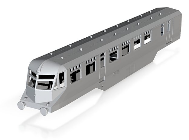 0-120fs-gwr-railcar-33-1a in Tan Fine Detail Plastic