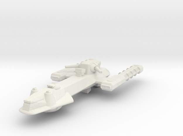Battle Frontiers Frigate in White Natural Versatile Plastic