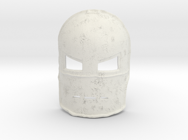 Marvel - Iron Man Mark 1 Mask in White Natural Versatile Plastic