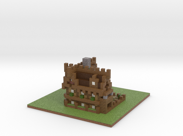 Minecraft A Nice House in Natural Full Color Sandstone