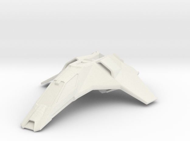 Valkyrie Class Fighter 1/72 in White Natural Versatile Plastic