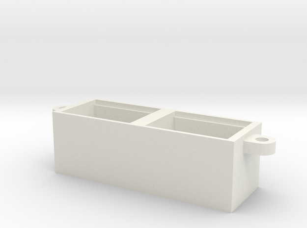 Athearn & Genesis dual speaker box in White Natural Versatile Plastic