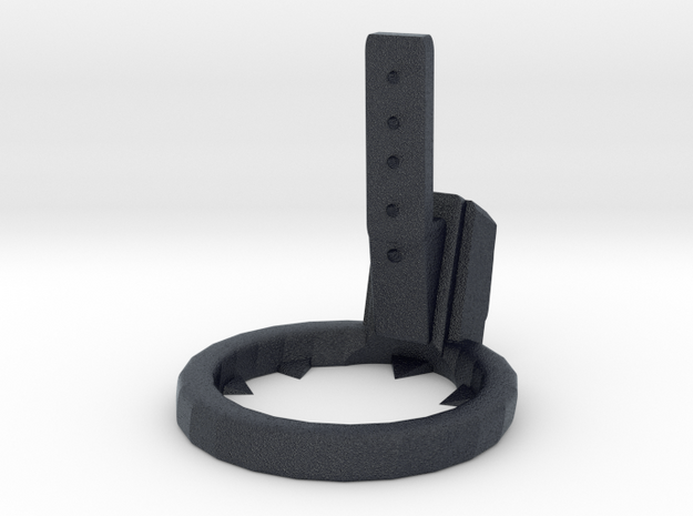 45mm spike strip 8x4 Retainer in Black PA12