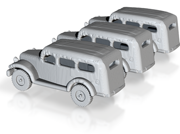 1/220 Scale Dodge WC-53 Carryall set of 3 in Tan Fine Detail Plastic