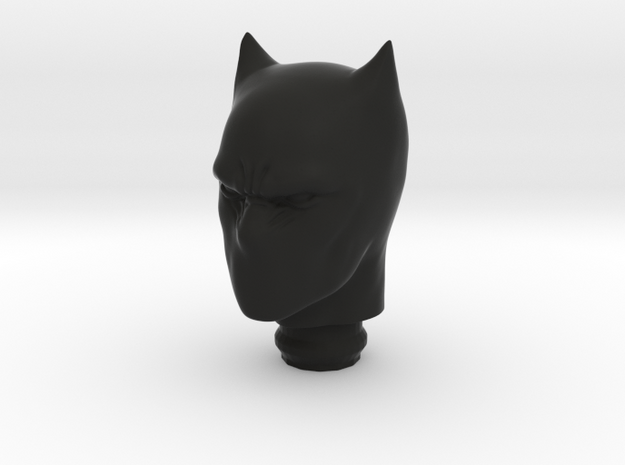 Mego Black Panther WGSH 1:9 Scale Vintage Head in Black Natural Versatile Plastic