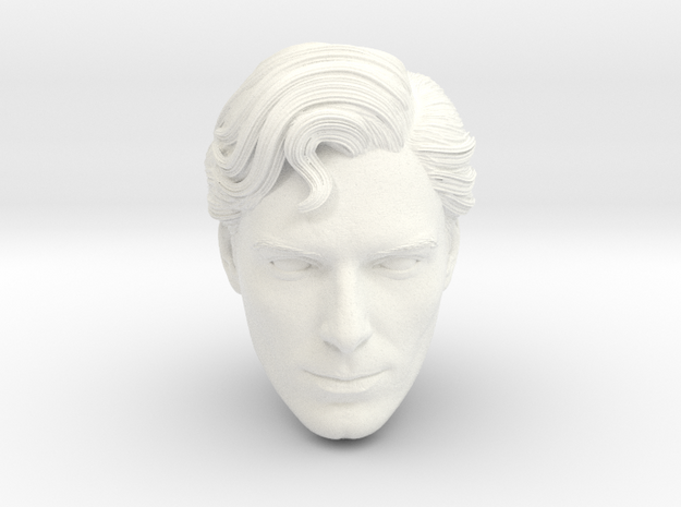 Superman - Christopher Reeves Sculpt  NN in White Processed Versatile Plastic
