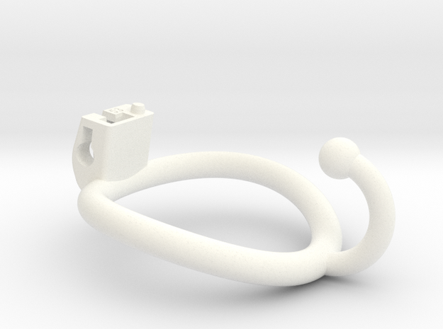 Cherry Keeper Ring G2 - 53mm Ball Hook in White Processed Versatile Plastic