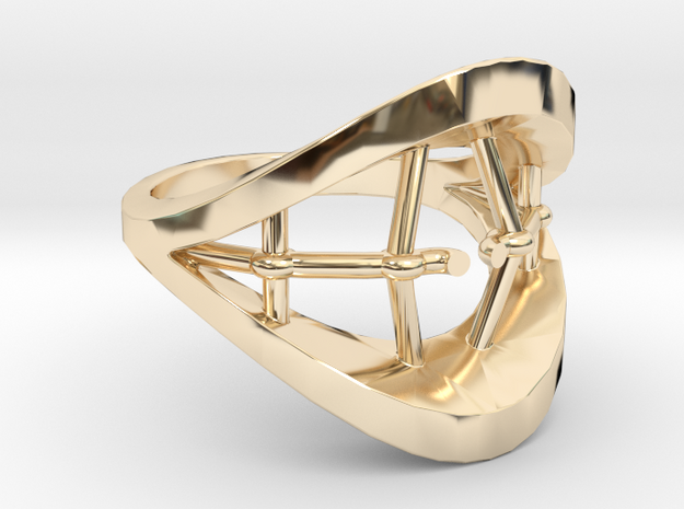 Bague Eternal Freedom in 14K Yellow Gold: 5 / 49