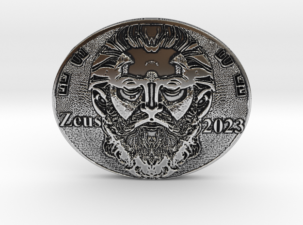 Lord Zeus 2023 Barter & Trade Coin in Antique Silver