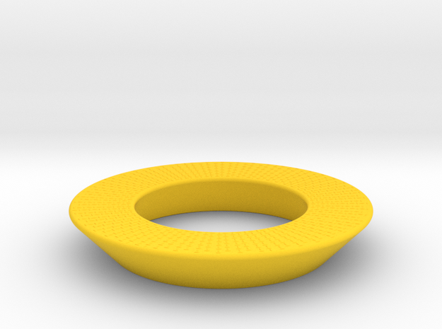 New SP Bench (A) in Yellow Processed Versatile Plastic
